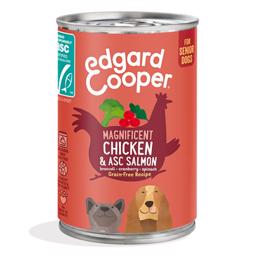 Edgard Cooper Vådfoder Magnificent Chicken & Asc Salmon 400g
